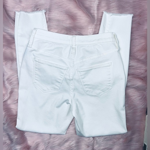 Universal Thread Mid Rise Skinny Ankle Jean Sz. 2/26short Frayed Hem - Picture 13 of 15